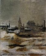 Effet de neige a Petit Montrouge Edouard Manet